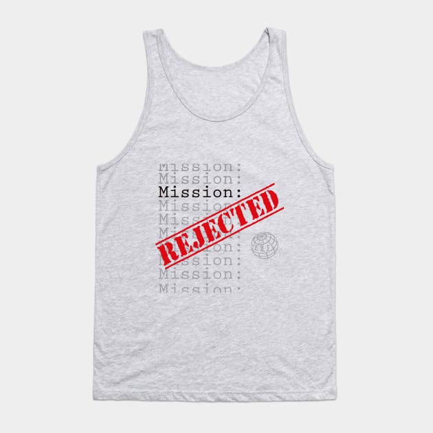 Mission: Rejected Logo Tank Top by Mission Rejected